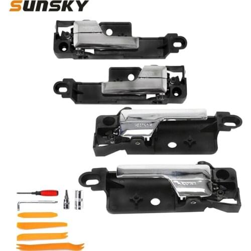 2 Pairs for Ford Fusion Car Door Inside Handles OE number: 6E5Z-5422600-AA (FR) / 6E5Z-5422601-A (FL) / 6E5Z-5422601-B (RL)