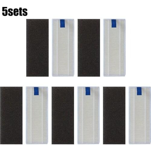 5*Filters For Moneual Mbot 900 Vacuum Cleaner Spare Parts Accessories *100% Brand New And High Quality