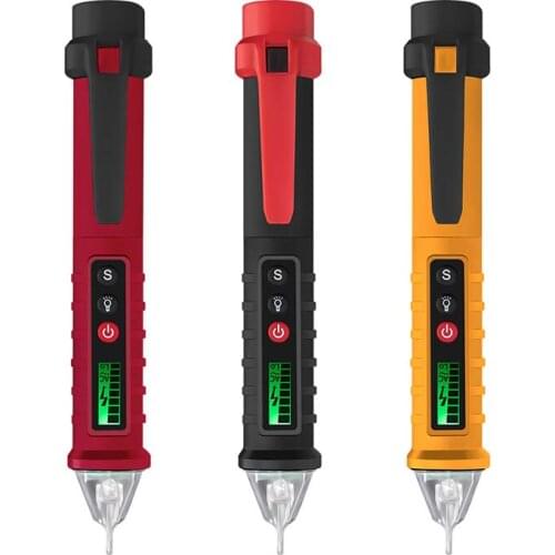 ANENG VC1010 Liquid Crystal Display Voltage Non-Contact Detector Pencil Current Tester Pen Household Electricity Accessory HR