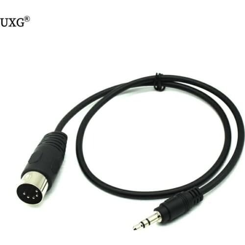 3.5mm Stereo Jack Audio Cable Din to 5 Pin MIDI Male Plug 50cm 1m 3m Audio Extension Cord for Microphone Adapter
