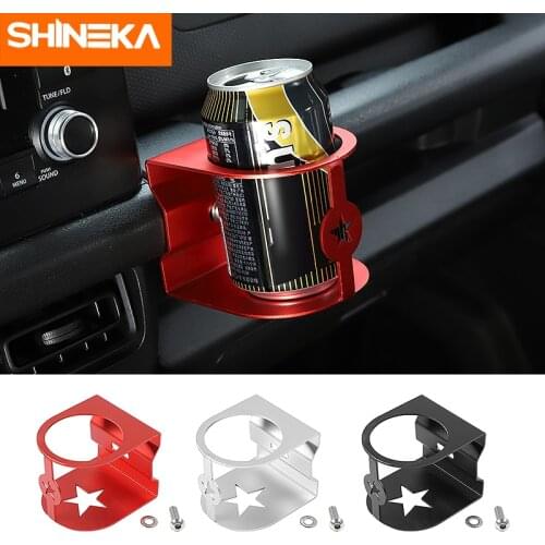 SHINEKA Car Bracket For Suzuki Jimny 2019 Car Multifunction Water Cup Holder Bracket Interior Accessories For Suzuki Jimny 2019