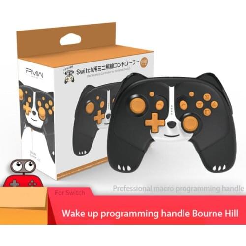 Wireless Switch Controller Mini Cat Type Gamepad For Nintend Switch/Lite Game Joystic Controller With Breathing Light