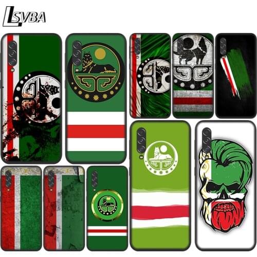 Chechen National flag For Samsung Galaxy A90 A80 A70 A70S A60 A50 A40 A30S A20 A10 M21 M60S M31 M30 M21 M20 Phone Case