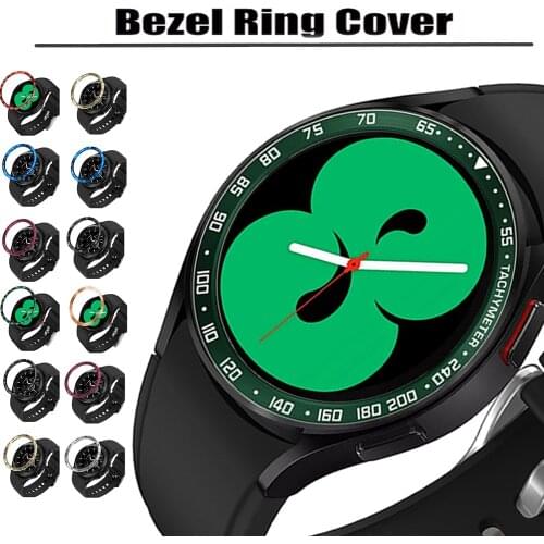 Bezel Ring Styling Frame Case for Samsung Galaxy Watch 4 Classic 42MM/46MM Stainless Steel Cover Anti-scratch Protection Ring