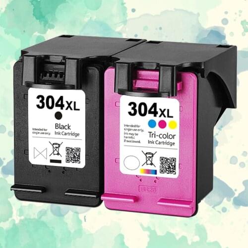 SanSeMei Ink Cartridge 304XL new version for hp304 hp 304 xl deskjet envy 2620 2630 2632 5030 5020 5032 3720 3730 5010 printer