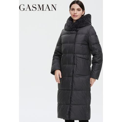 Женские куртки с мехом GASMAN China At AliExpress
