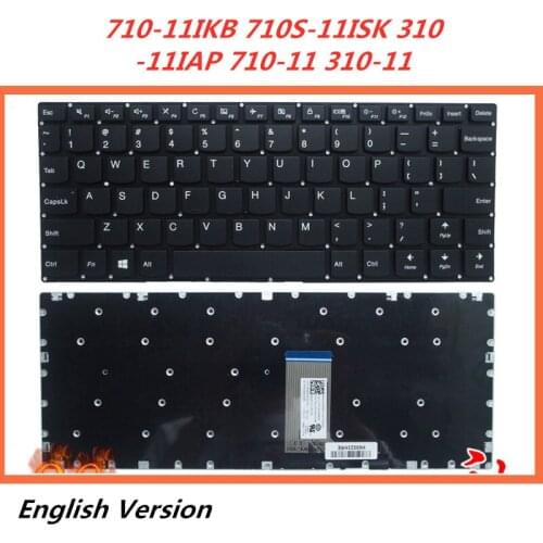Laptop English Keyboard For LENOVO YOGA 710-11IKB 710S-11ISK 310-11IAP 710-11 310-11 Notebook Palmrest Cover Upper Cover