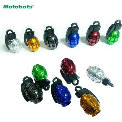MOTOBOTS 800Pcs(200set) Alloy Valve Caps Bicycle MTB BMX Tire Valve Anti-Dust Covers Top 6-Color #FD-5489