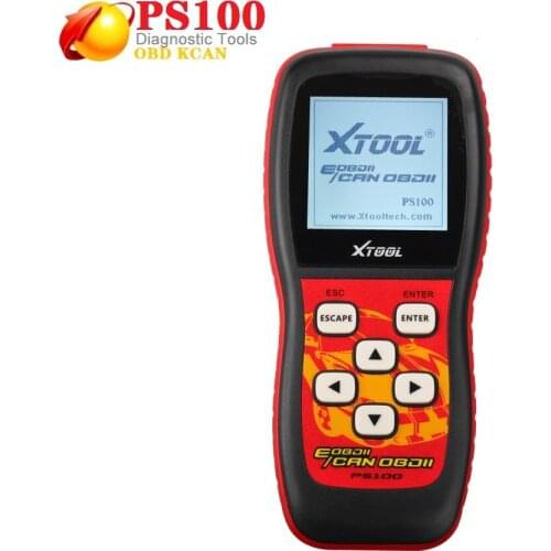 Hot Selling!! 100% Original Xtool PS100 CAN OBDII/EOBDII Memo Scanner (live data) PS 100 Code Reader updated online