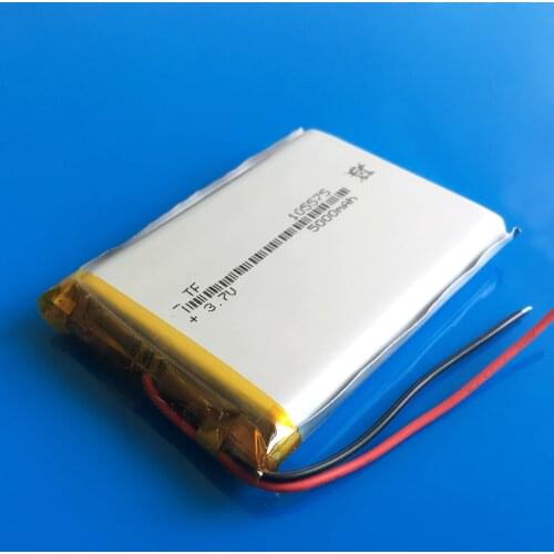 3.7V 5000mAh Polymer Lithium LiPo Rechargeable Battery For GPS PSP DVD PAD E-book tablet pc laptop power bank video game 105575