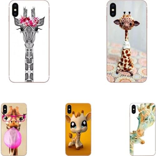 Soft Case Protective For Xiaomi Mi note 9 10 mi10 mi9 mi8 pro lite SE Mi A1 A2 A3 CC9 CC9E 9T Animal Giraffe Diy