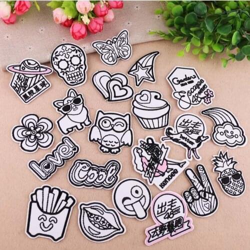 Embroidery Subsidy Computer Embroidery Chapter Cartoon Hole Repair Clothes Decorative Patch Sticker