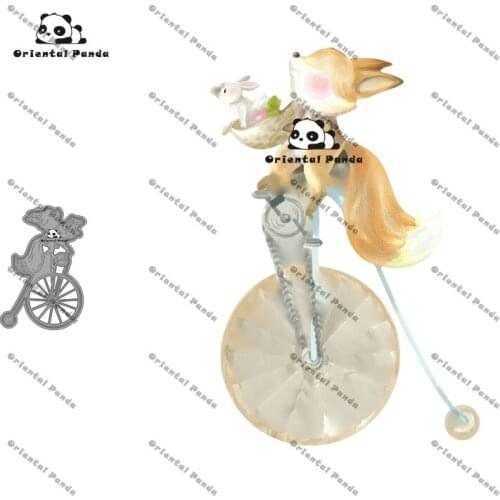 New Dies 2020 Camper Van Metal Rabbit steps on single wheel Dies diy Dies photo album cutting dies Scrapbooking Stencil Die