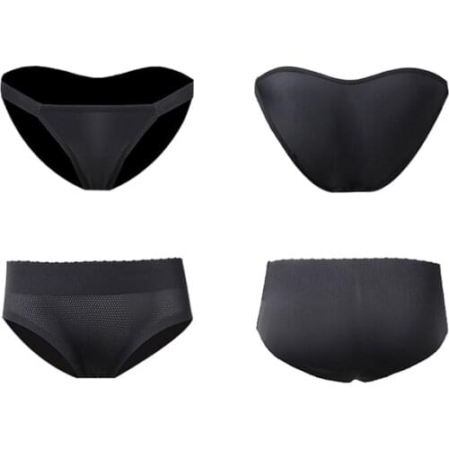 New Design Latin Dance Underpants Seamless Peach Hip T-back Professional Latin Practice Training Underwear Safety Pants DNV15017