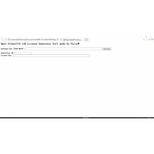 Opel Saab for Chevrolet Global TIS keygen 2016 v36