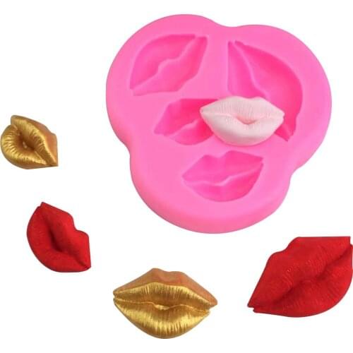 Sexy Lip Series Chocolate Silicone Mold Cake decorating tools