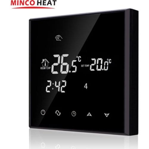 Smart Thermostat LCD Touch Screen Thermostat Warm Thermoregulator AC200-240V Temperature Controller
