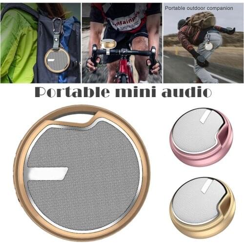 Waterproof Portable Bluetooth Wireless Speaker Audio Video Speakers Outdoor Cycling Car Mini Loud Crystal Clear Stereo Speakers