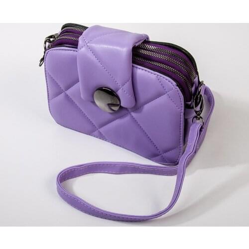 Women Shoulder Bag Fashion Pure Color Casual Handbag 3-IN-1 Fashion Brand Messenger Bags for Women Pu Leather Crossbody Bag