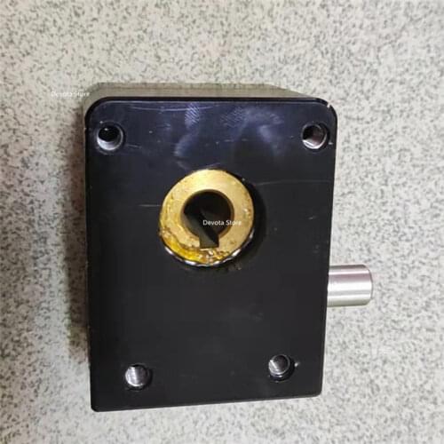 1:30 Aluminum Turbine Worm Reduction Gearbox 200MM Lead Screw M10 M12 M14 Lifting Translate Parts