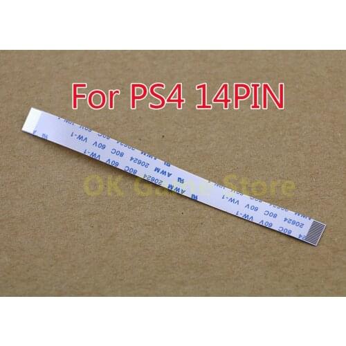 2PCS For Sony PS4 Dualshock 4 Controller 10pin 12 pin 14pin Charging Board Power Switch Cable Touch pad Flex Ribbon Cable