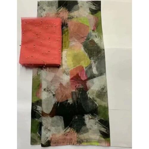 2021 High Quality Soft Swiss Lace Fabrcs Latest African 100% Cotton Swiss Voile Lace Fabric Nigerian Beaded Lace Fabrics 7Yards