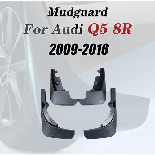 4 PCS Mudflap for Audi Q5 2009~2016 8R Fender Mud Flaps Guard Splash Flap Mudguard Car Accessories 2010 2011 2012 2013 2014 2015
