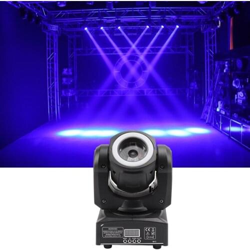 Dj Light Mini Led Beam With Light Circle 60W RGBW 4 in 1 Super Bright LED Lite Fog Machine Wedding Party Night Club KTV