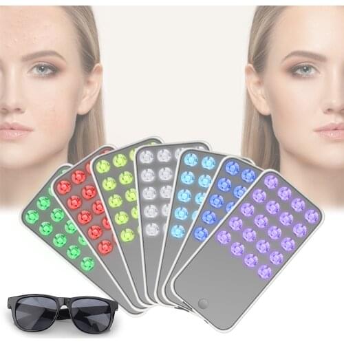 7 Color LED Photon Light Therapy Lamp Facial Body Beauty SPA Skin Tighten Rejuvenation Wrinkle Remover Acne Device Skincare Tool