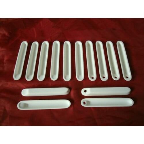 99.3% alumina crucible / 88*15*9 / Boat /hole in one side/ corundum crucible / Al2O3 ceramic crucible / Sintered crucible