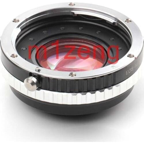 Adjust Aperture Focal Reducer Speed Booster adapter for canon eos lens to sony e mount A7 A7s a7r2 a7r3 a7r4 a6600 a63000 camera