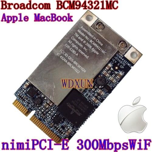 Broadcom BCM94321 BCM94321MC WiFi wireless wlan 300Mps Mini pcie Card