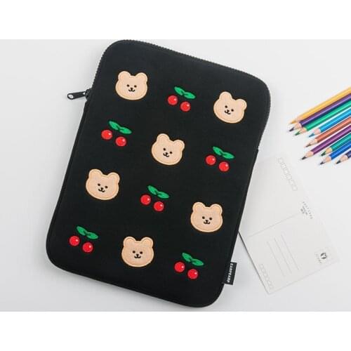 Girls Ipad Pouch Tablet Case Cute Cartoon Cover For Air3/4 Ipad 9.7 10.2 10.5 10.8 10.9 Pro 10-15.6 Inch Soft Laptop Sleeve Bag