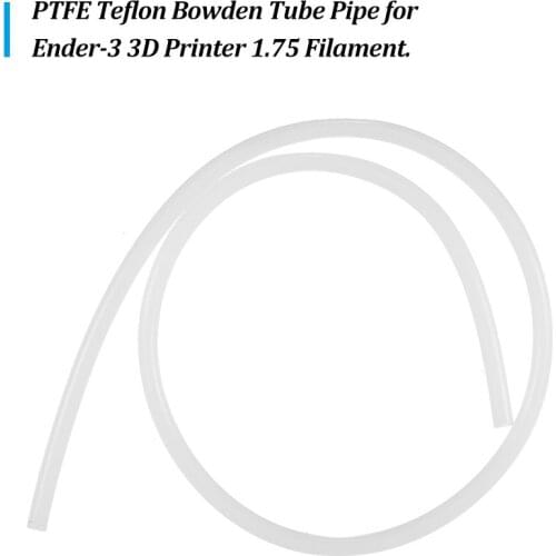 Creality 3D PTFE Bowden Tube 2mm ID 4mm OD 40cm Length for Ender-3 3D Printer 1.75mm Filament 1pcs