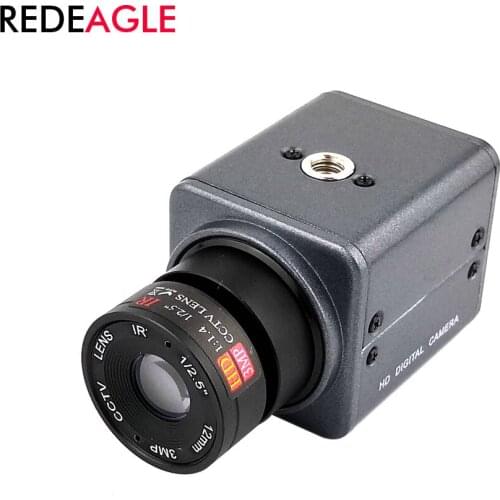 REDEAGLE CCTV 700TVL Sony CCD Dffio 1/3 Sensor OSD Menu Mini Box CVBS Industrial Analog Security Camera