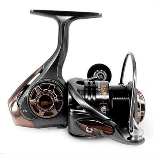 2019 AI-SHOUYU High Speed Spinning Fishing Reel 7.1:1 Max Drag 6.5kg Hand exchangeable Matel Spool for Freshwater Fishing Wheel
