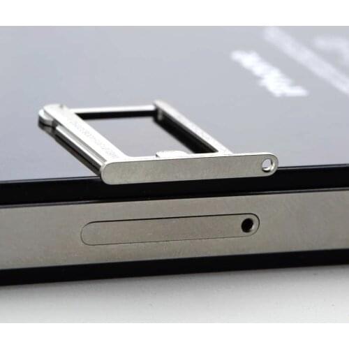 1Pcs Micro SIM Card Tray Holder Slot Replacement for Apple for iphone 4 4G 4S 4th Wholesale