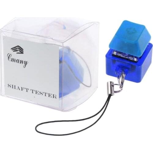 LX9B Mechanical Switch Keychain Light Up Backlit For Keyboard Switches Tester Kit With LED Light Toys Stress Relief Gifts