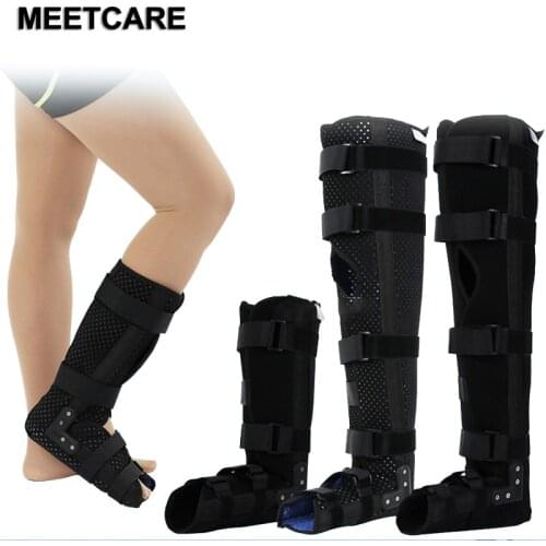 Medical Fibula Tibiofibular Ankle Foot Brace Knee Joint Leg Lower Limb Rehabilitation Fracture Aluminum External Fixation Brace