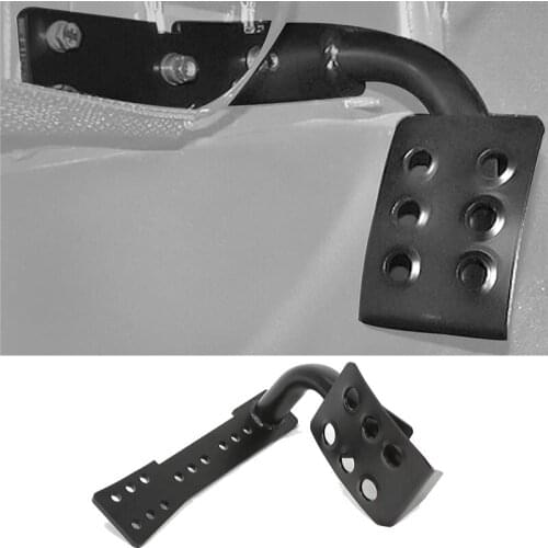 Metal Dead Pedal Left Side Kick Panel Foot Rest Pegs Fit for Wrangler JK Unlimited rubicon 2/4 Door 2007-2018 Interior Accessory