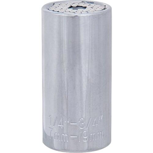 Wrench Set Universal Sleeve Head Set Magic Socket Sleeve 7-19mm Spanner Key Multi Hand Tools Cr-V Material