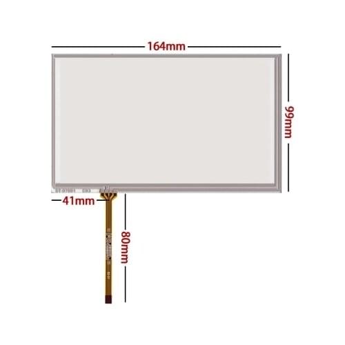 164*99 New 7 Inch Touch Screen for AT070TN90 AT070tn92 94 industrial touch screen
