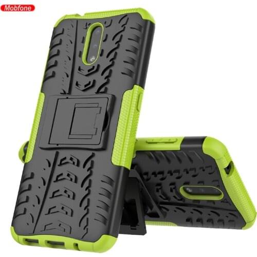 Rugged Stand Armor Cover For Nokia 5.4 3.4 2.3 5.3 6.2 7.2 Rubber Dual Layer Case For Nokia 5.4 Protective Bumper Cell Shell