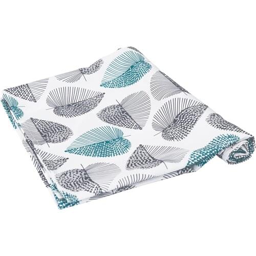 Dining Room Leaf Oxford Tablecloth Anti Dirty Dustproof Oxford Table Cloth Cover Floral Tablecloth 140X240CM