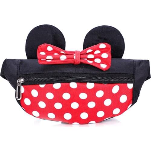 Child Cartoon Waist Bag Childrens Fanny Pack Storage Space Fashion Girl Crossbody Waist Bags Gift Kids Waterproof Pocket G156