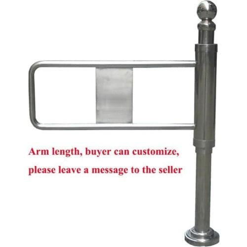Supermarket Counter Entrance Dual Mechanical Barrier Swing Gate Standard Cylindrical Supermarket Swing Door