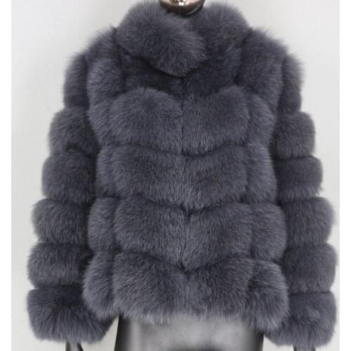 FURBELIEVE 2020 Winter Jacket Women Real Fur Coat Natural Fluffy Fox Fur Outerwear Streetwear Warm Removable Vest Detachable New
