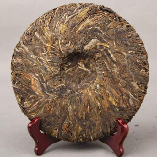 2014 / 2018 (Delivered Randomly) Yunnan Bazi Tea Shen Pu-erh Tea 400g Lincang Snow Mountain Raw Pu-erh