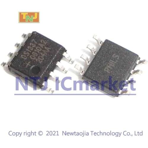 5 PCS DS1337S SOP-8 DS1337 1337 SMD I2C Serial Real-Time Clock IC CHIP
