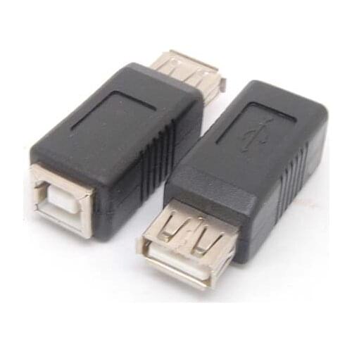 USB Type A feMale to Printer Scanner Type B Female Adapter adaptor NEW NEW